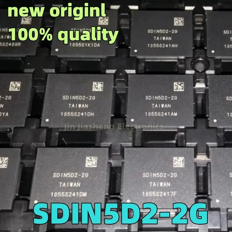 

(5-10 шт.) 100% новый набор микросхем SDIN5D2-2G BGA EMMC SDIN5D2 2G
