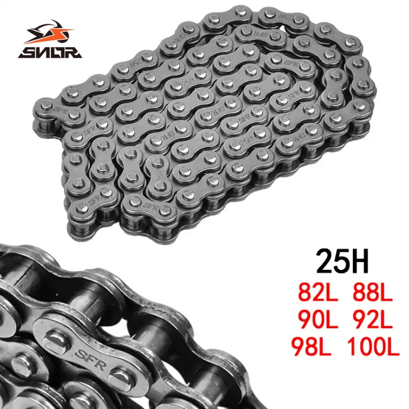 SNOR Motorcycle 2PCS 25H Cam Timing Chain 82L 88L 90L 92L 98L 100L Links For Yamaha Honda Suzuki ATV Engine Replacement Parts