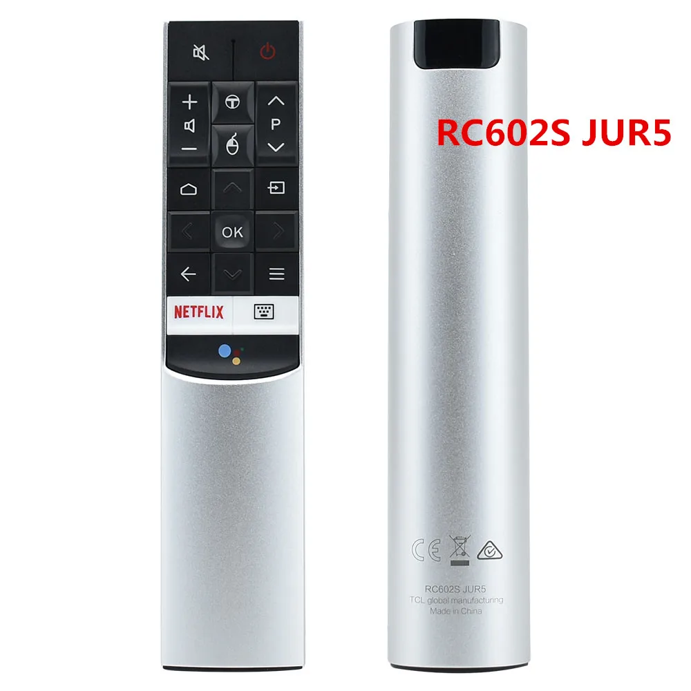 Nowy oryginalny RC602S JUR4 RC602S JUR5 dla TCL Smart TV z pilotem dla P4 P6 C4 C6 C8 X4 X7 P8M serii telewizor z dostępem do kanałów 55P607 55C6US