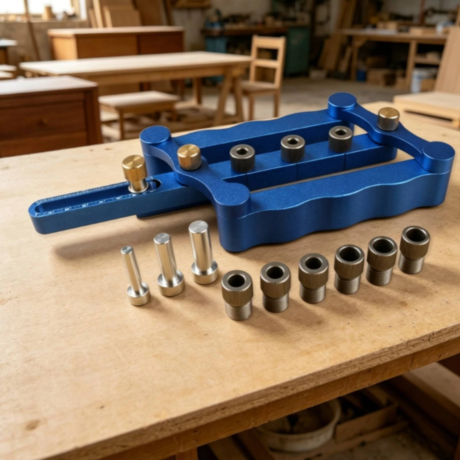 ストレートホールドリルポジショナー マルチサイズボード接合用 - Woodworking Boards のレビューと価格