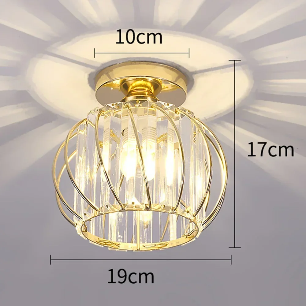 Imagem -05 - Moderno Led Cristal Pendurado Luzes de Teto Luzes Pretas para Sala de Jantar e Quarto Luxo 1-luz