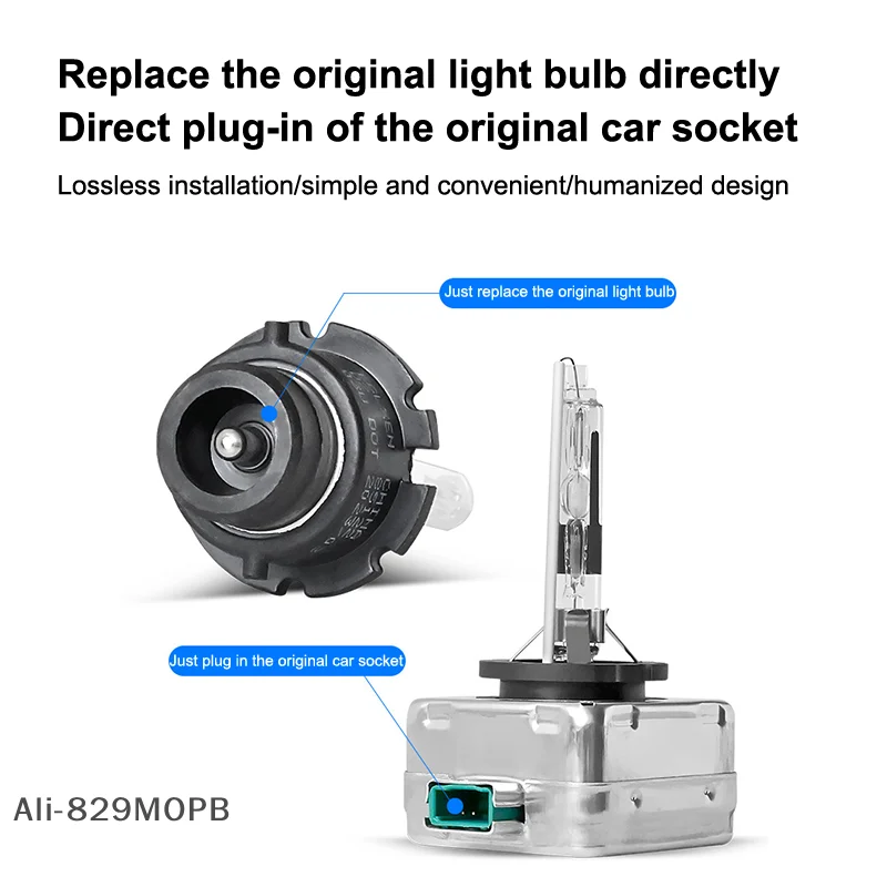 【S】1Pc 12V 35W Head…