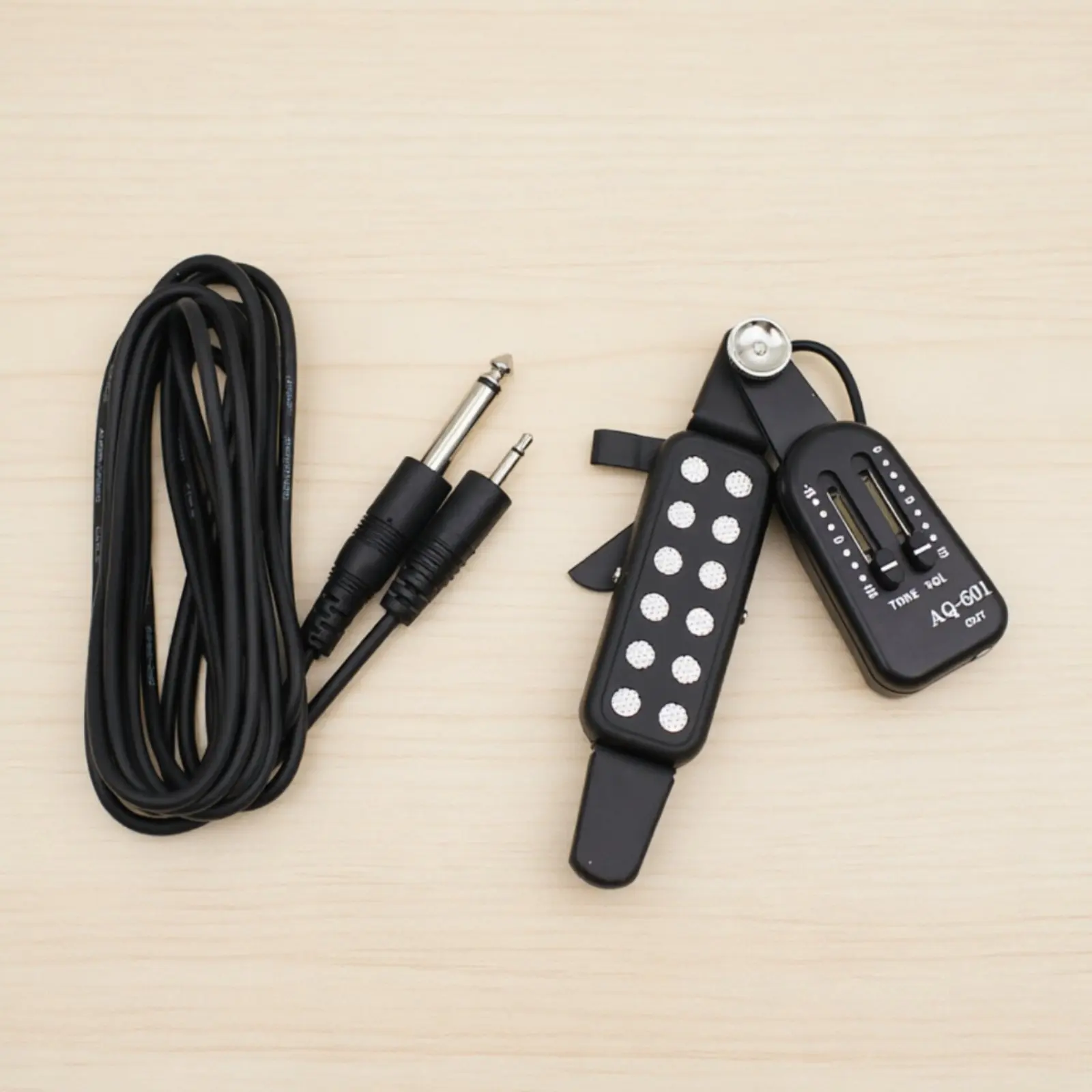 

Acoustic Guitar Sound Hole Pickup Adjustable Output Music Gear for Recording