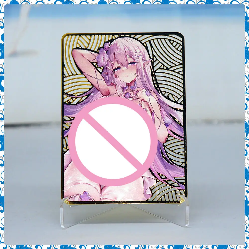 コレクションカード DIY ACG 女神物語 アニメ 御坂美琴 白井黒子 セクシー メタルボーイ ゲーム おもちゃ フェスティバル 誕生日プレゼント