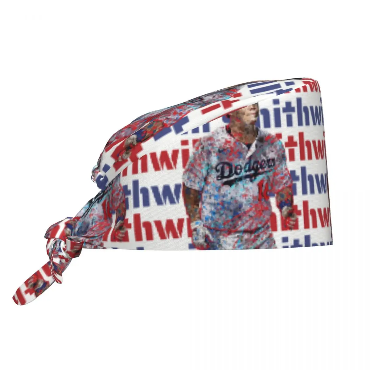 Custom Wills Smiths American Actor Rapper Scrubs Cap Surgical Hats Men Women Operating Room Cap Nursing Cap Lab Works Hat