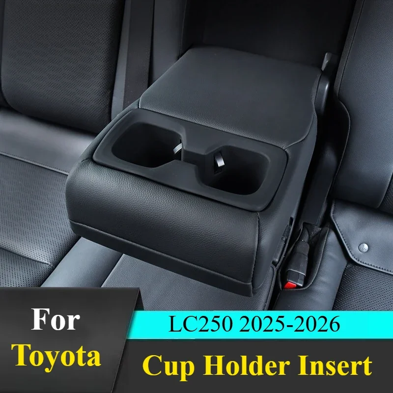 For Toyota LC250 2025-2026 2-in-1 Silicone Console Organizer - Expanded Storage Vibration Dampening & Drop-In Design