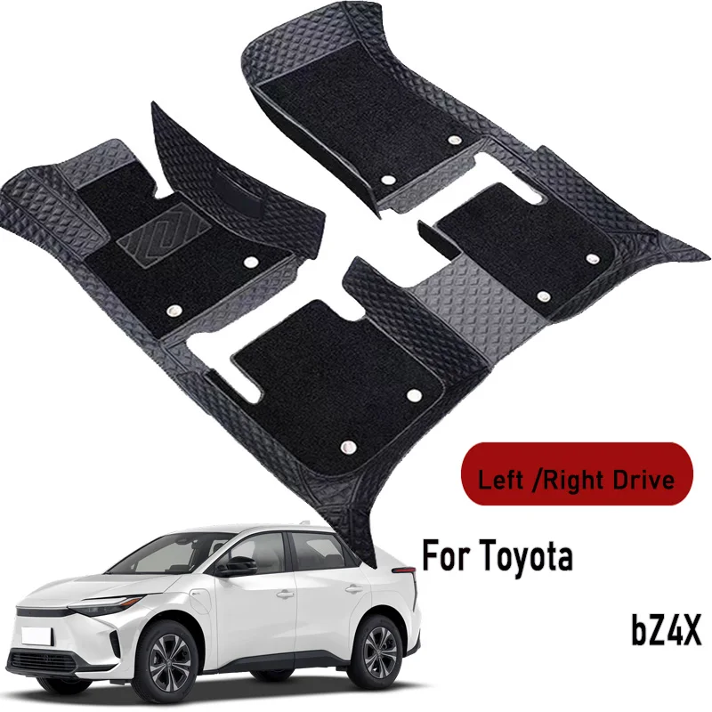 Автомобильные коврики для Toyota BZ4X 2024-2025: Индивидуальные коврики-накладки, покрытие для пола автомобиля, аксессуары для интерьера