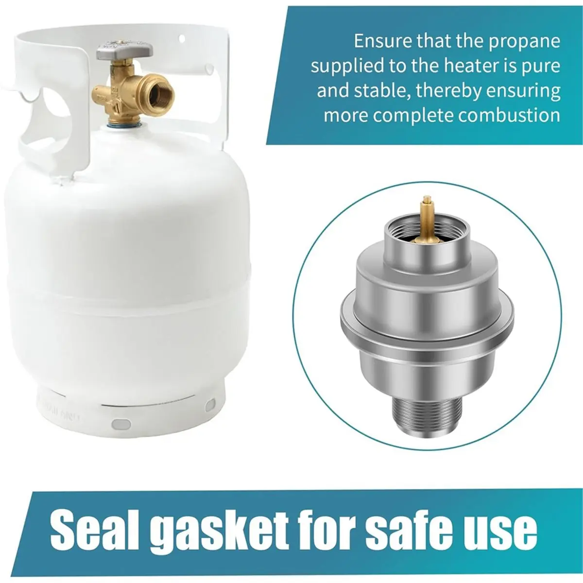 2Pack Propane Filter F273699 Replacement, Universal Heater Filter Accessories for Buddy,