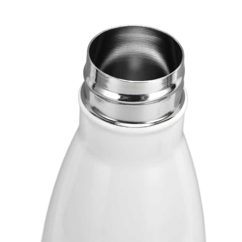 Rustless Steel Thermos Tapered cylinder Leak Proof Lid Water Bottle Insulated Double Wall Sports Flask Daily Commute
