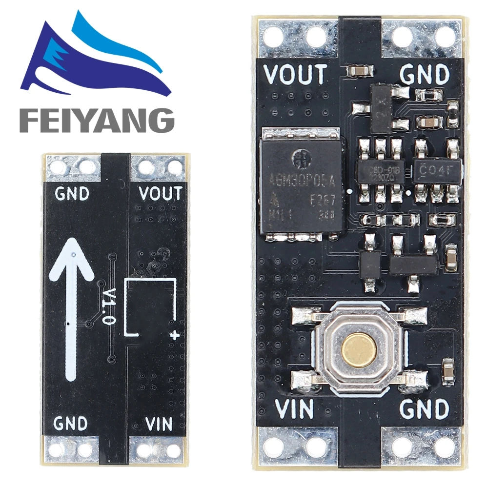 XL-10AL XL-10AH Single Bond Button Bistable Micro One Key Switch Module 3.5-5.4V 4.5-26V 300nA 1.3uA Load 10A Low Power