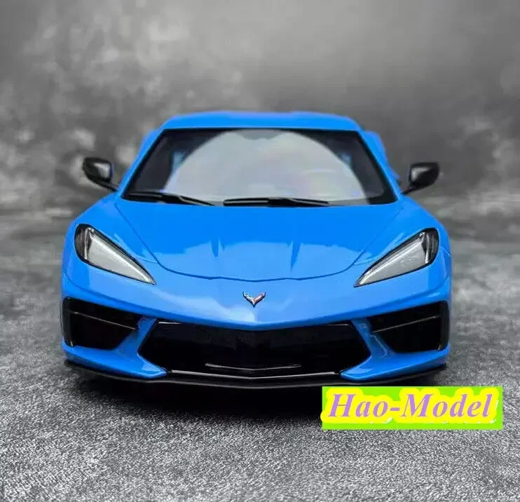 AutoArt 1/18 For CORVETTE C8 STINGRAY Z51 Alloy Diecast Car Model Boys Toys Kids Gifts Hobby Display Ornaments Collection