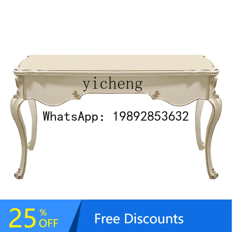 

AA Home Bedroom Long Table High-end Atmosphere European Desk Computer Desk