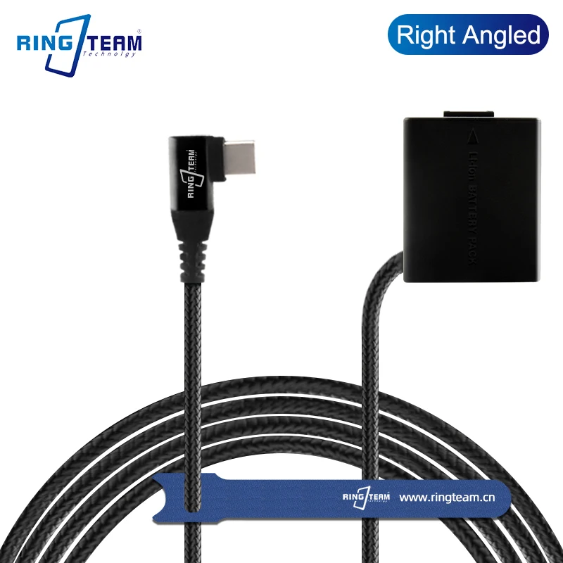 جديد مضفر كابل TYPE-C USBC PD الحق بزاوية DMW-DCC3 DCC3 تيار مستمر مقرنة DMW-BLB13 الدمية البطارية لباناسونيك G1 GH1 GF1 G2 G10