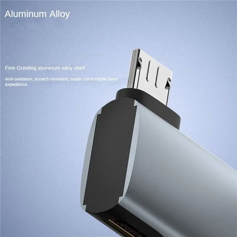 AA08-8Pcs OTG Adapter For Fire TV Stick 90 Degree Left/Right Angle Micro-USB To USB OTG Adapter For Android Phone Tablet