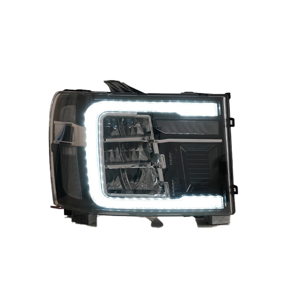 

ATV&UTVCar Front Lamps for GMC Sierra 2007-2013 LED Auto Headlights Assembly Upgrade High Quality Plug and Play Tools Accessorie