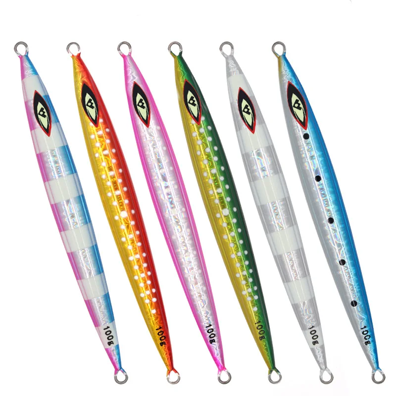 

Funadaiko Pesca Jig Metal Speed Long Lures 80g 100g 120g 150g 200g Fishing Baits for Saltwater Tuna Jig Jigging Lure