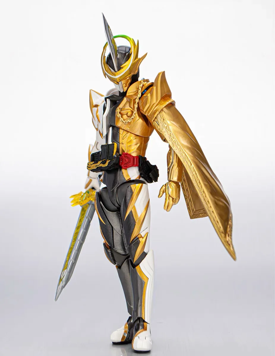 Kamen Rider SABER, Holy Blade, SHF, Espada, Aladdin, Thunder Sword Yellow Thunder Figure Model Collection Toy Gif Bandai Instock
