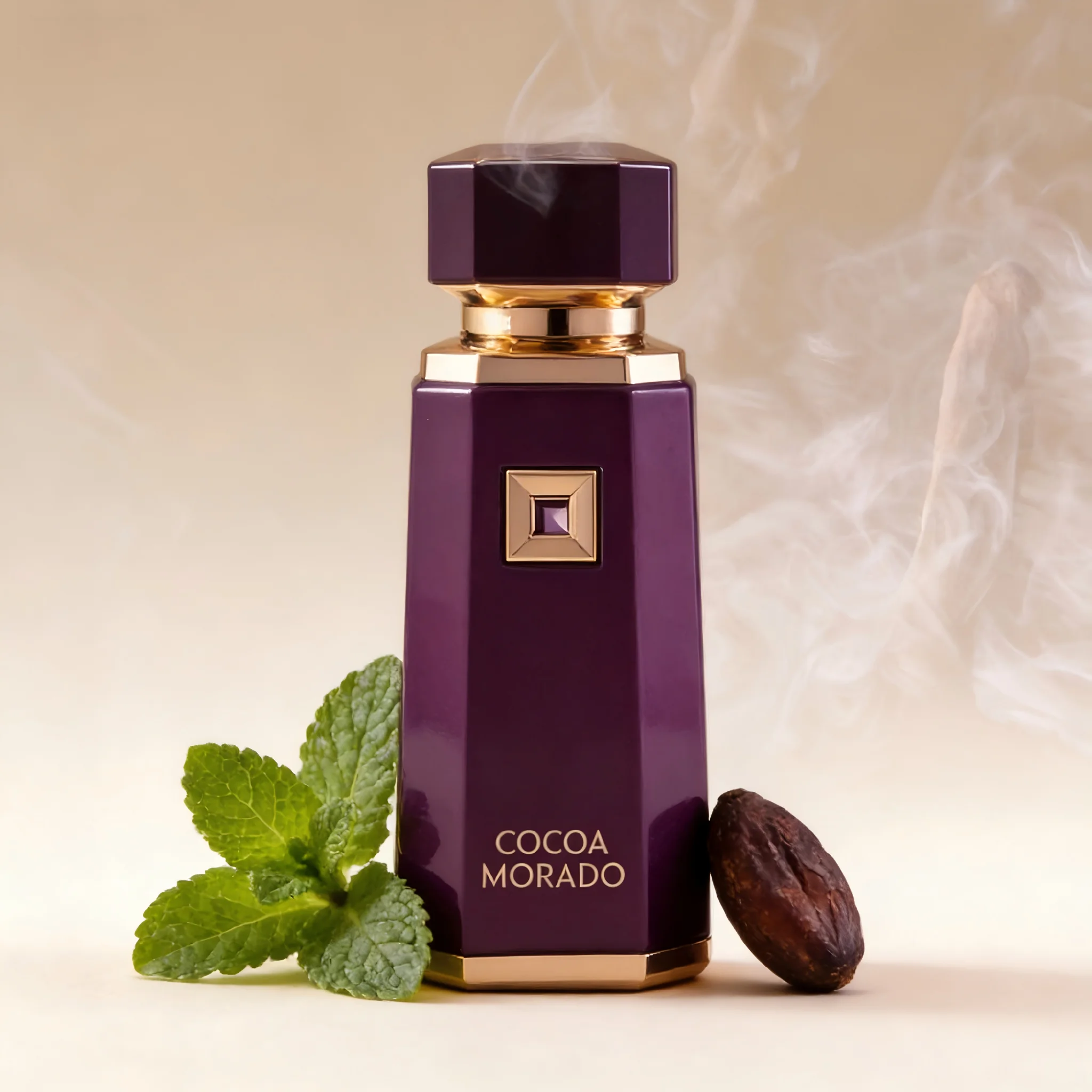 

COCOA MORADO Fragrance: Luxe Gold Accents, Long-Lasting Gourmand Aroma for All