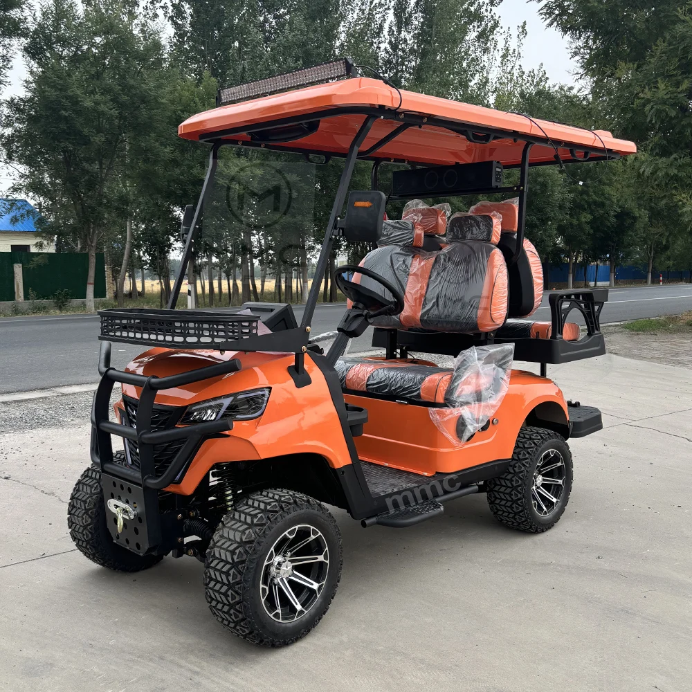 Carrito de Golf de litio de alta calidad, carrito eléctrico de caza de 2, 4 y 6 plazas, personalizado, Evolution, 2024