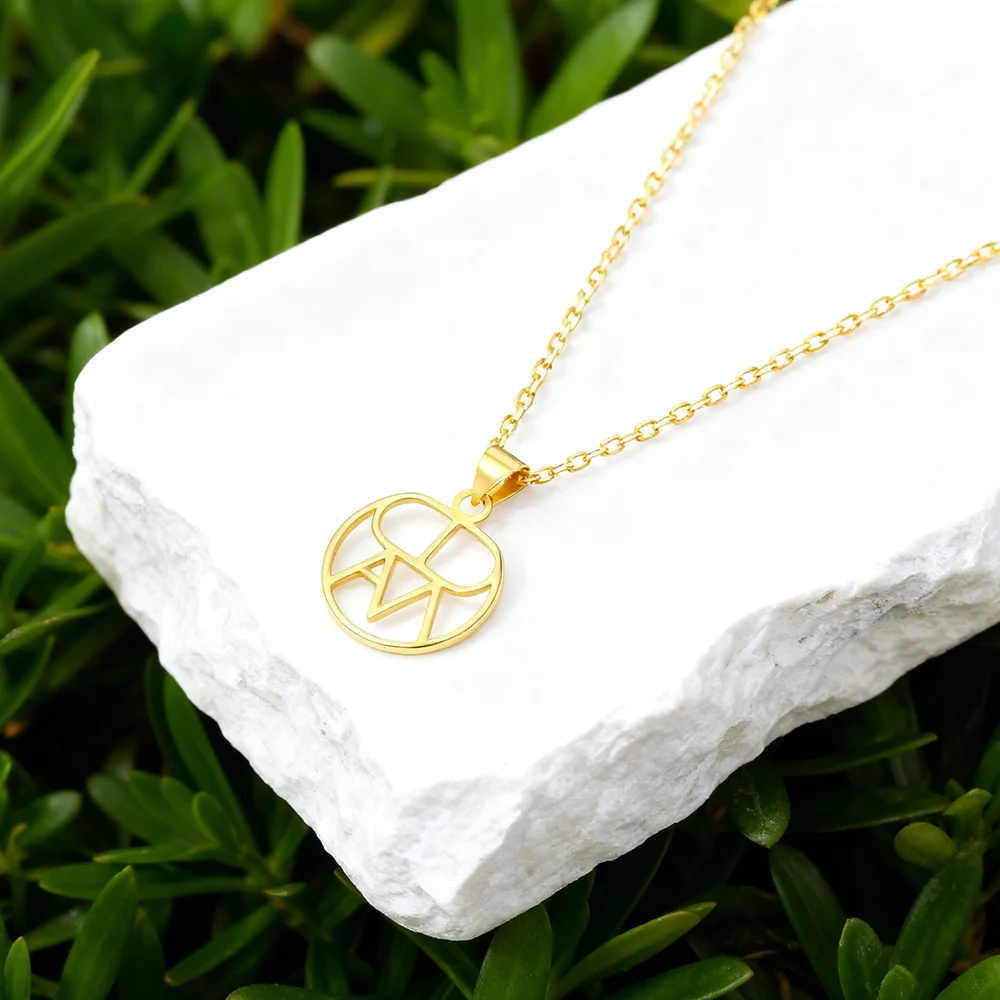 شخصية شعار تصميم اسم قلادة أفضل صديق اسم قلادة شقيقة السندات هدية واحدة من نوع قلادة قلادة وصيفة الشرف #2