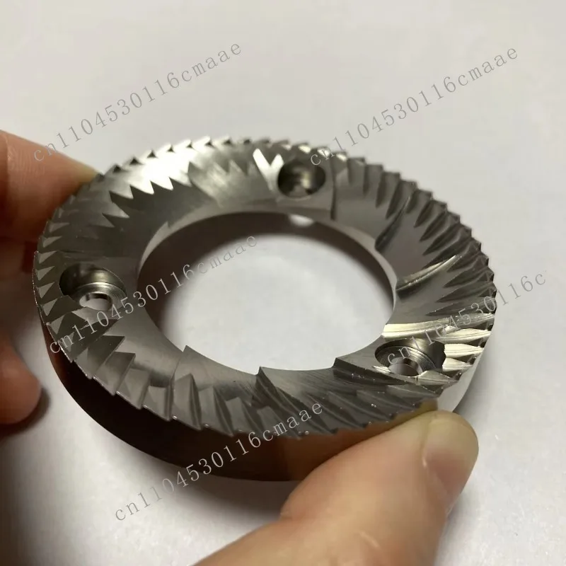 Original professional grade stainless steel coffee grinder key part 64mm flat burr for pouring coffee drops coffee brewing
