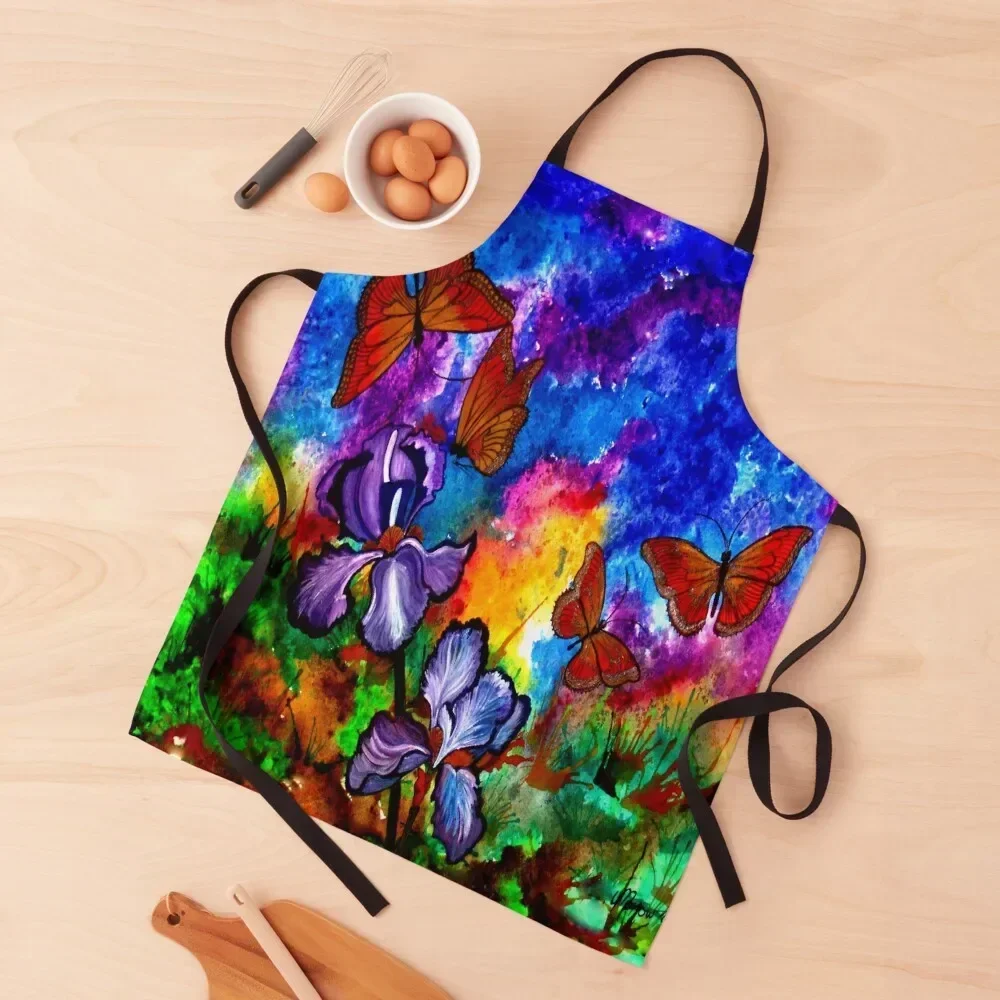 

Monarchs at Sunset Apron cleanings Kitchen And Home Items Chef jacket men Apron
