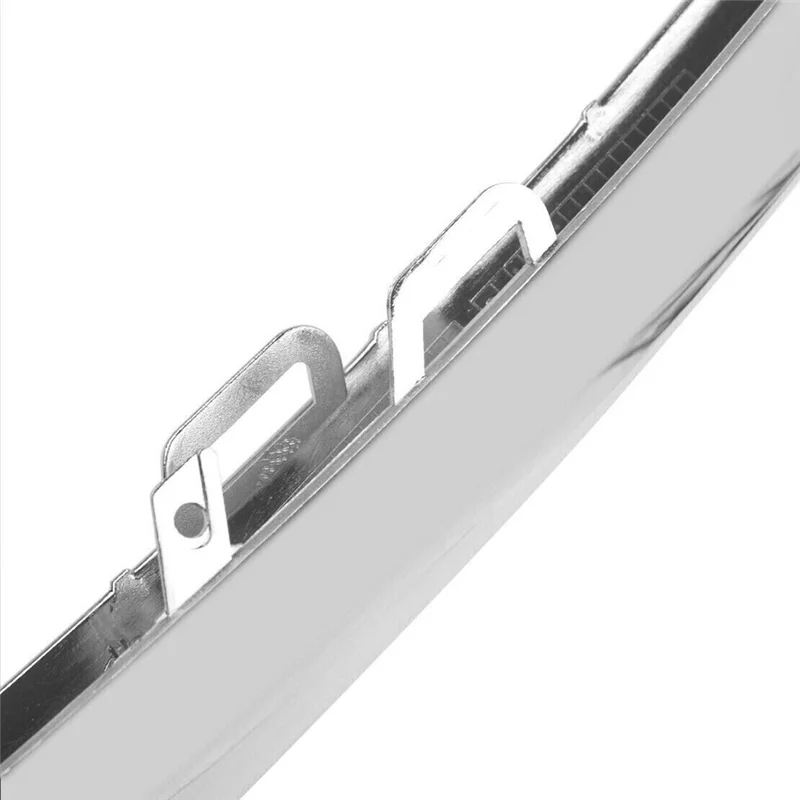 ABOK-المصد الأمامي السفلي الشفة لمرسيدس بنز W205 C180 C300 C200 C63AMG 2014-2018 كروم الشفاه المفسد #5