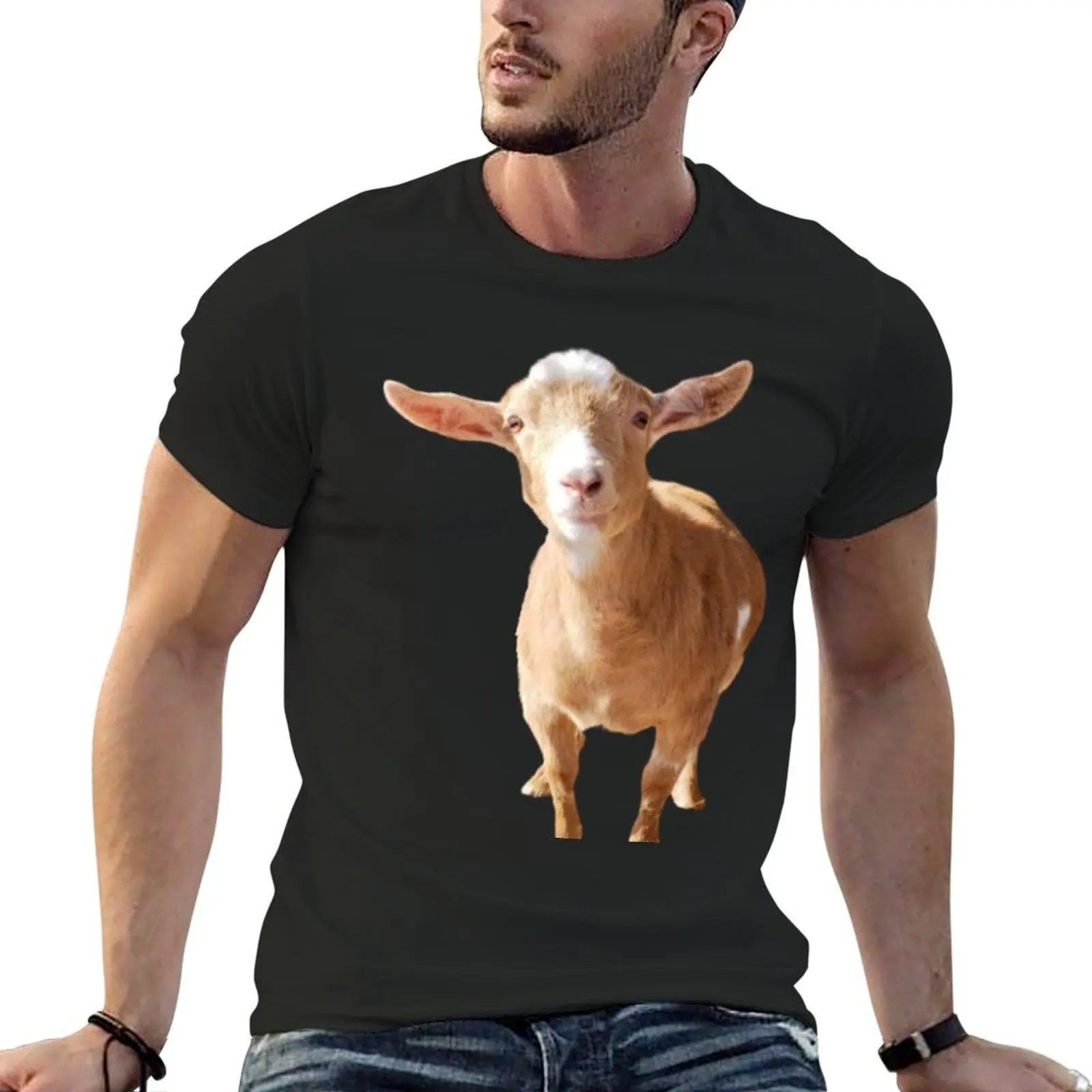 

Goats! T-Shirt new edition graphic t shirts oversized t shirt animal prinfor boys mens funny t shirts