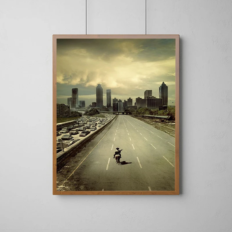 

The Walking Dead Decorative Prints Wall Painting on Canvas Anime Paintings for Bed Room Decoration Poster Home Decorations Decor