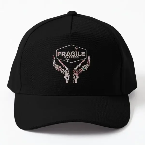 Fragile Express Floral Death Stranding  Baseball Cap Hat Casual Boys Sun Outdoor Black Hip Hop Solid Color Casquette Mens