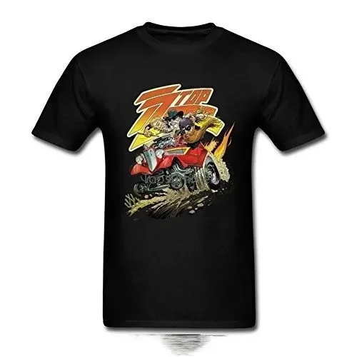 Men'S Zz Top Eliminator Cartoon T Shirt