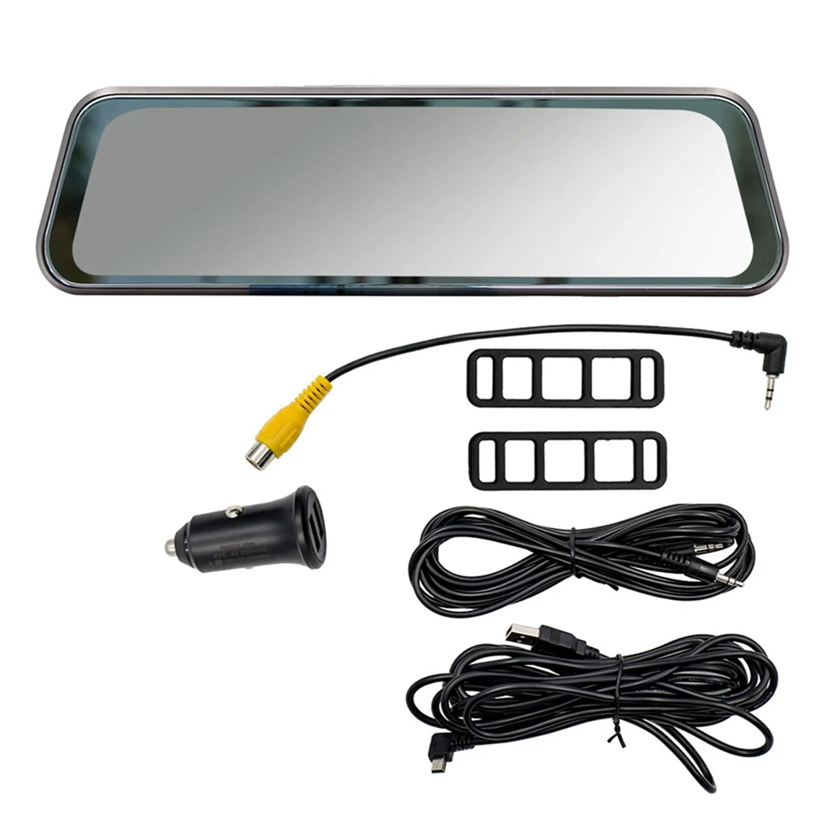 New Rearview Mirror Recorder 9.36 Inch Carplay Driving Recorder Streaming Media HD Large Screen Bluetooth