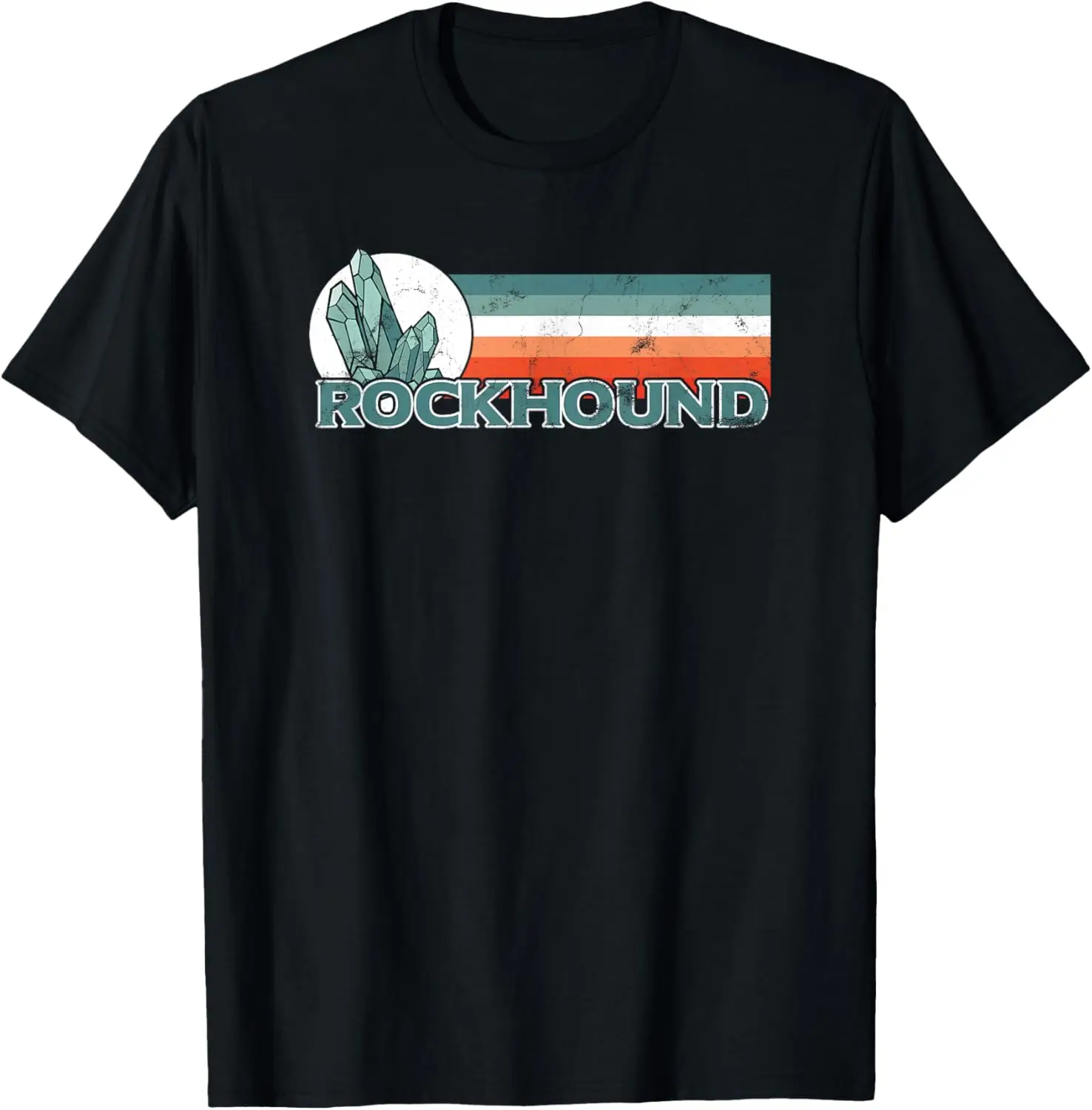 Rock Collector Rockhound Crystal Hunting Vintage Geology T-Shirt