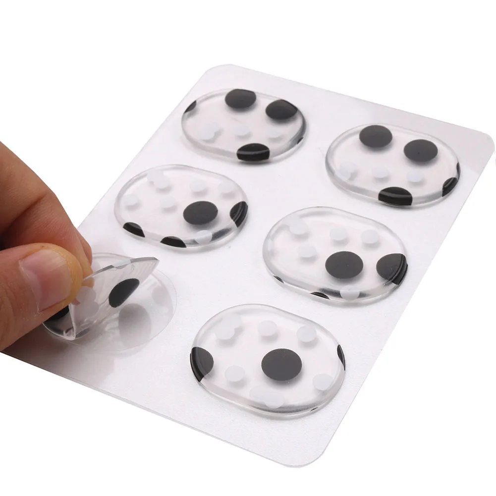 Drum Damper Gel Pads 6 PCS Pieces Silicone Drum Silencer Tone Control for Drums Volume Reduction without Changing Drum Feel