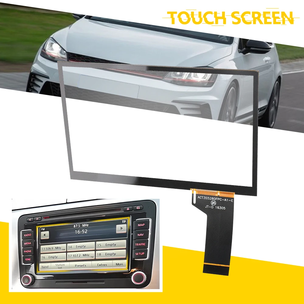 

Touch Screen Digitizer Car Radio DVD Player GPS Navigation For VW Magotan B7 Scirocco Golf 6R Polo Tiguan CC GTI Jetta Passat