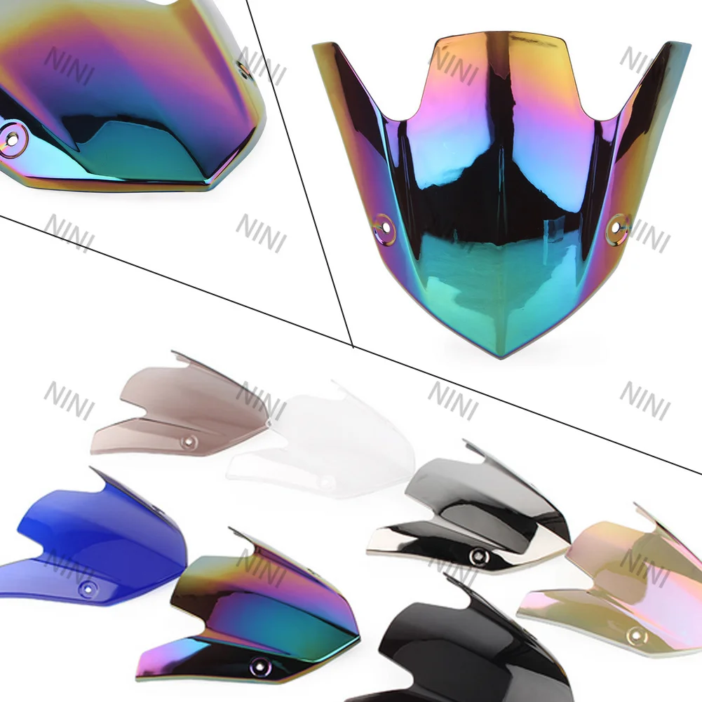 

Motorcycle For Kawasaki Z1000 2014 2015 2016 2017 Z 1000 screen Double Bubble Windshield Deflector Protector WindScreen