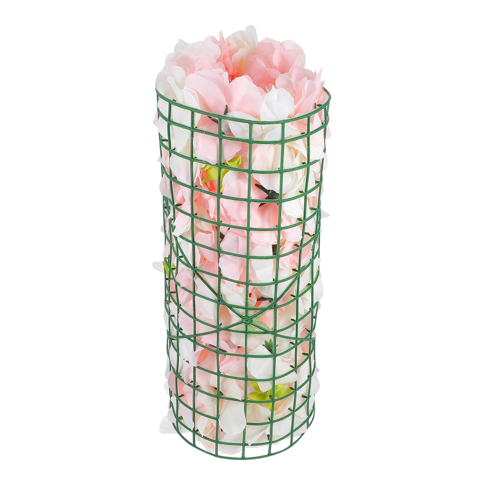 

1pc 3D Artificial Flower Wall Decor Plastic Greenery No Water Needed Home Hotel Garden Party Blooming