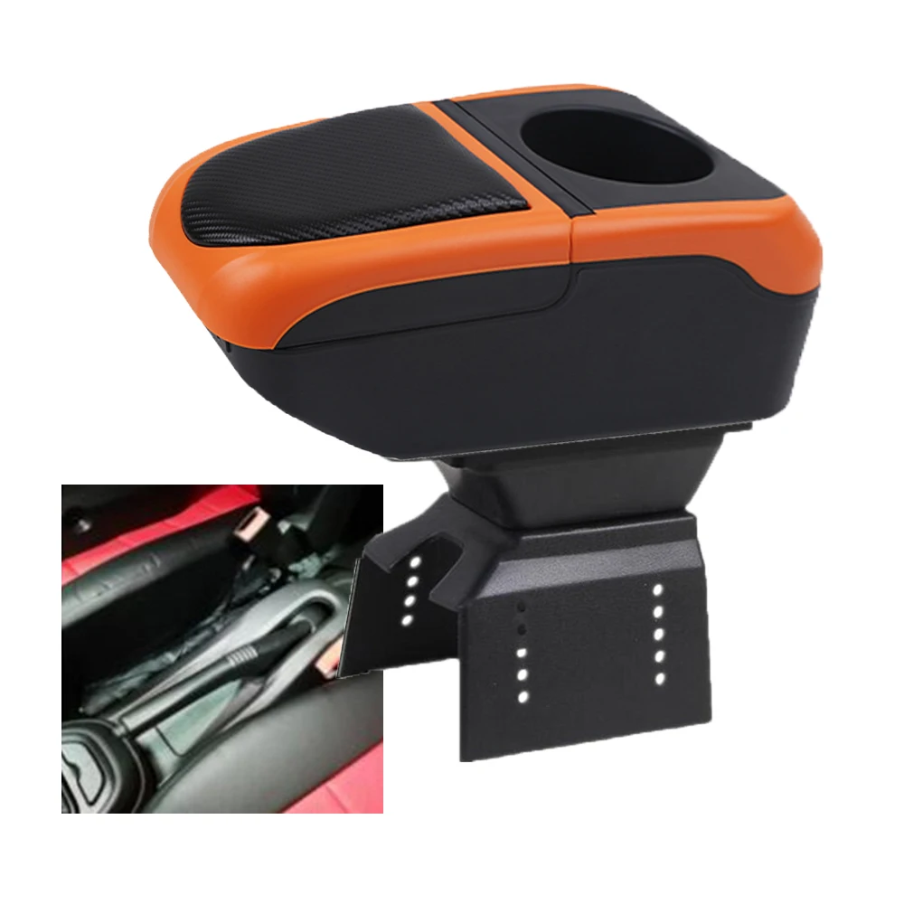 

For Car Lada Vesta SW SW CROSS SPORT Armrest Box Arm Elbow Rest Center Console Storage Case with Cup Holder USB Port