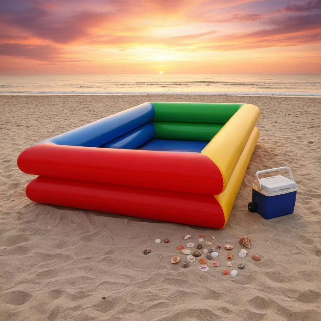 

Customized Inflatable Swimming Pool Used for Water Park Pool PVC Material Small Ball Pool and Soft Play Equipment