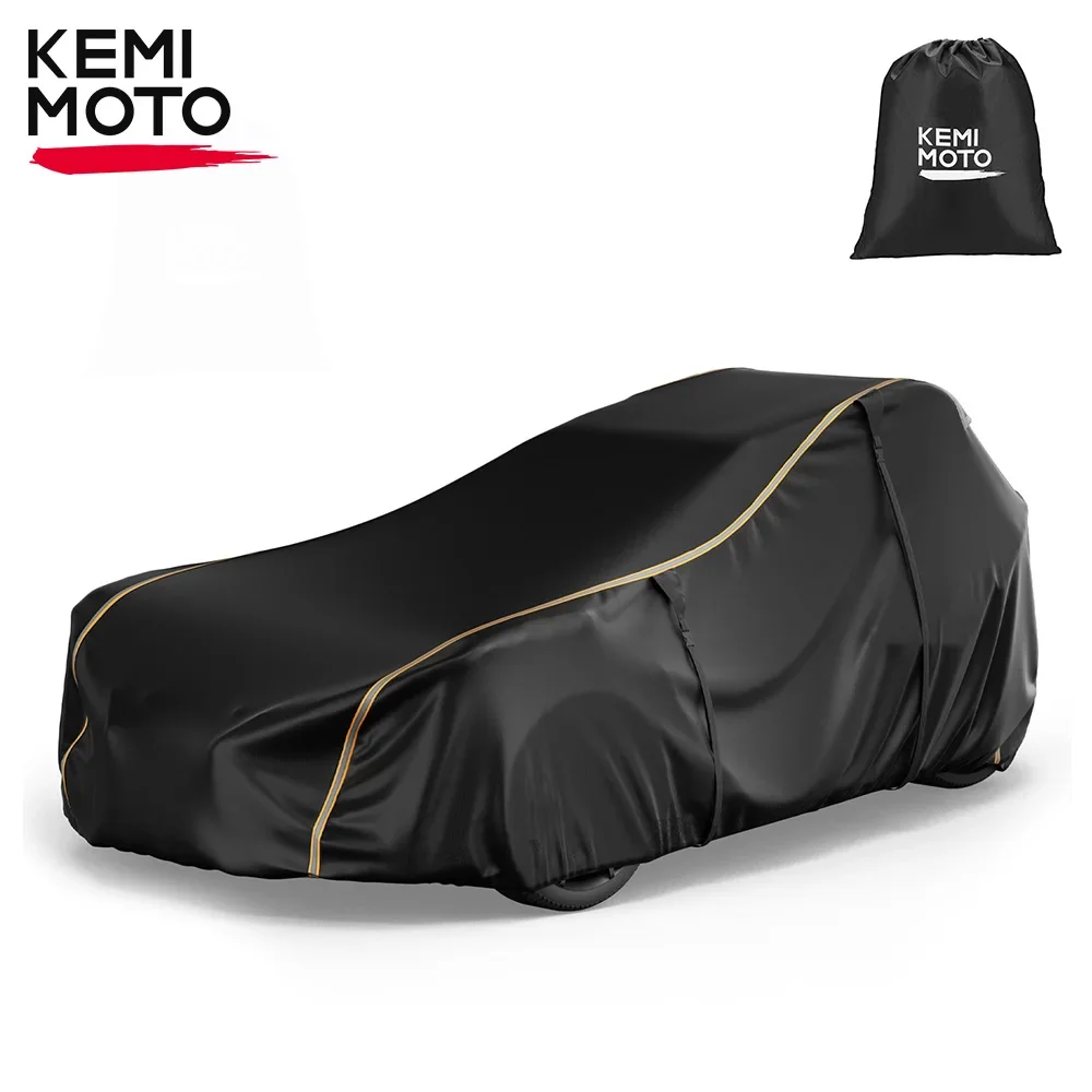 

KEMIMOTO 420D UV50+ Waterproof Full Cover Vehicle Storage Cover Compatible with Polaris Slingshot R S1 S SLR SL Outdoor Indoor