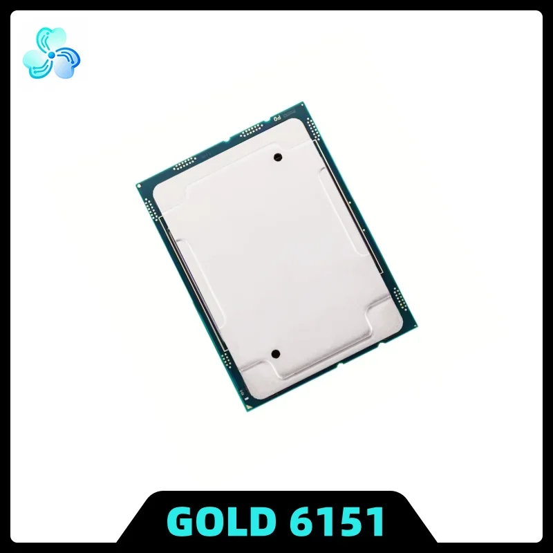 Xeon Gold 6151 CPU 3.0GHz 24.75MB 18-Cores 36-Thread 205W LGA3647 CPU Processor for Server Motherboard GOLD6151