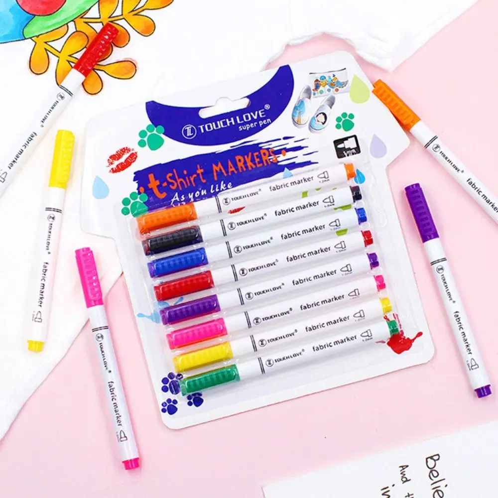 DIY Crafts Art Graffiti Drawing Supplies T-shirt Markers Textile Paint Pen Fabric Marker Pen Painting Tools