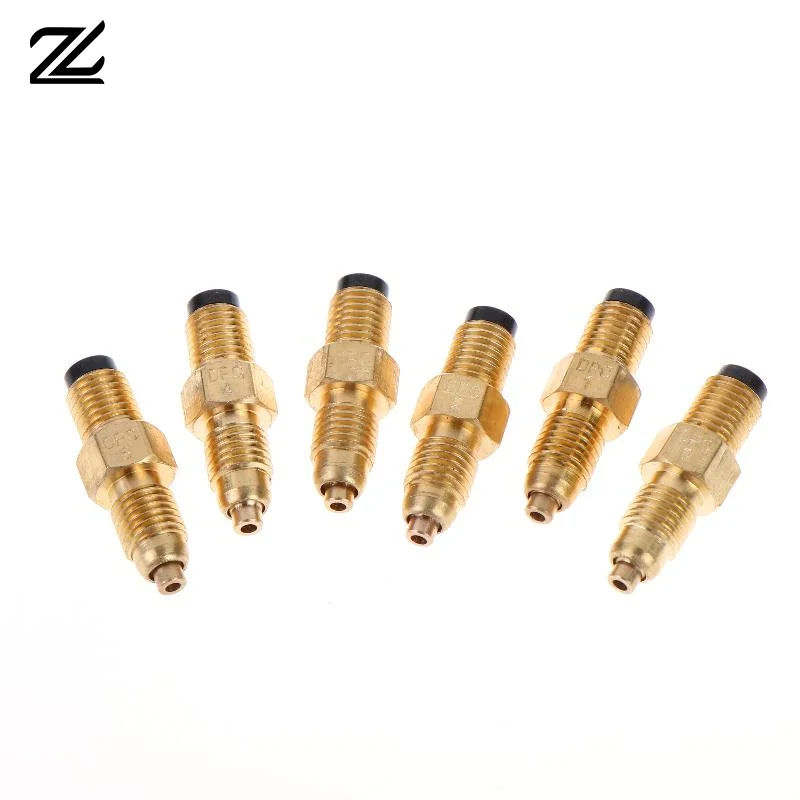 【*】M8x1MMx4MM Tube DPC-0/1/2/3/4/5 Brass One Way Check Measureing Valve Resistive Proportional Distributor Tip Divider