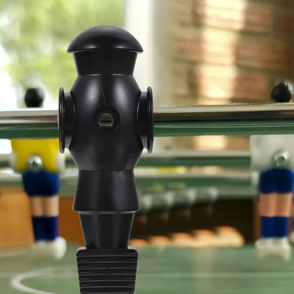 

10 Pcs Foosball Figures Resin Material Durable Smooth Surface Clear Color Replacement Table Soccer Accessories Football Machine