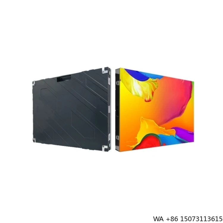 شاشة LED داخلية 4K P2.5 - خزانة ثابتة مقاس 640 × 480 مم للمؤتمرات والإعلان الرقمي