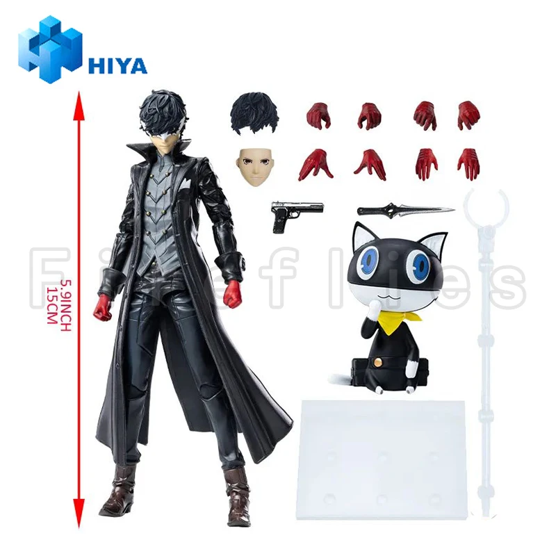 [W przedsprzedaż] 15CM HIYA 1/12 skala 6 cali figurka wykwintna seria podstawowa Persona 5 JOKER Anime zabawka