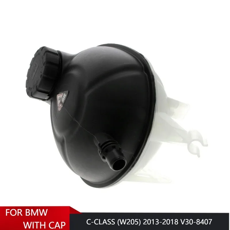 

Coolant Expansion Tank for C-CLASS (W205) 2013-2018 V30-8407 2055000049 with cap