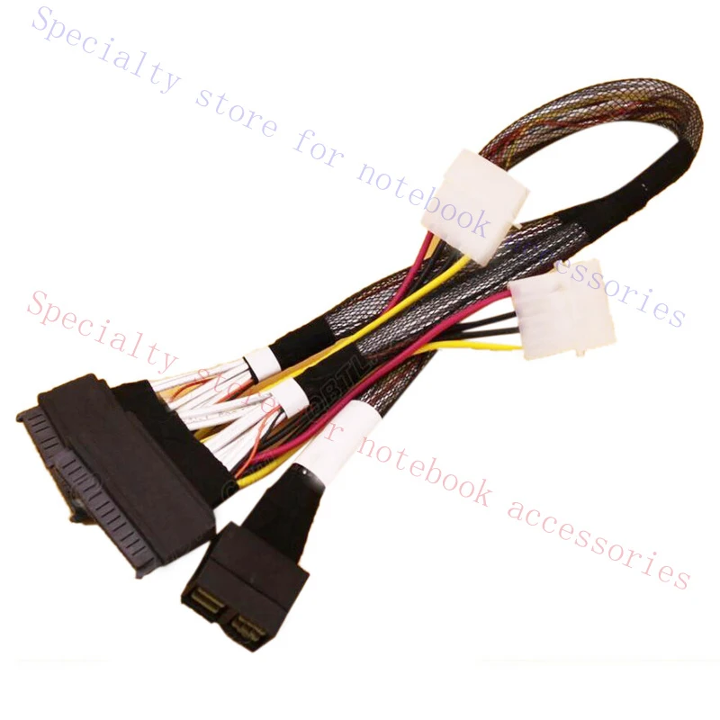 

R+ New RHS72-0990 SFF-8643 to 2XSFF8639 NVMe U2 HDD Hard Drive Connector Cable