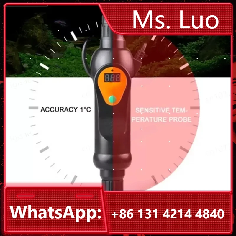 

110-240V For Sunsun EH-300 EH-500 800W 1000W Aquarium Fish Tank Adjustable Temperature External Heater Automatic Thermostat