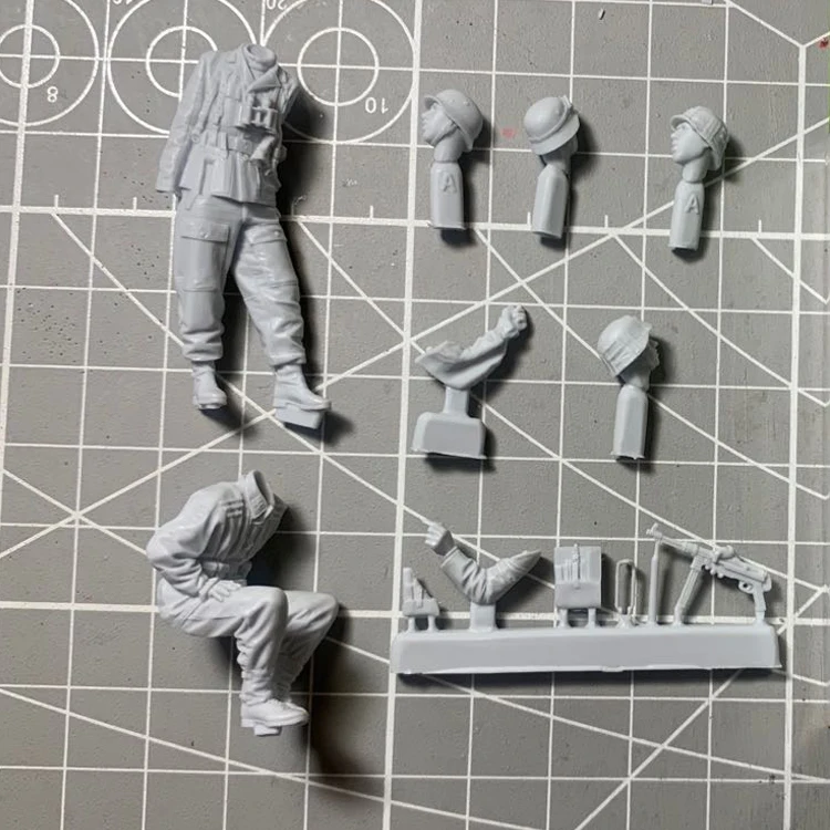 1/35 Resin Model figure GK Soldier "HJ" Officer Driver Set tema militare wii kit non assemblato e non verniciato